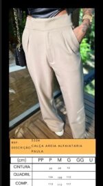 Calça alfaiataria Paula aréia - Imagem 3