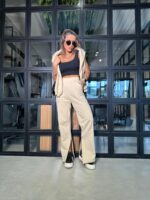 Top ribana Tainá preto