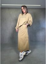 Saia cargo caqui Brigite - Imagem 2