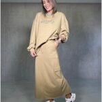 Saia cargo caqui Brigite