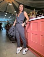 Calça alfaiataria Tina preta