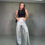 Cropped ribana Maia preto