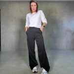 Blusa com botões Manuela off white