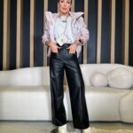 Jaqueta puffer Renata rosa