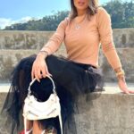 Blusa manga longa Ligia marrom