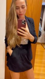 Shorts saia Fernanda preto - Imagem 2