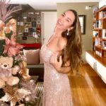 Vestido Cecília paetê rose