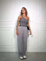 Blusa Mirela grafite - Imagem 2