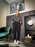 Calça alfaiataria Caroline preto