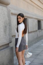 Body canelado decote costas - Imagem 2