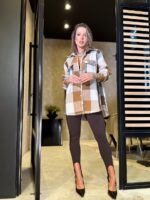 Calça fusô Yone marrom escuro - Imagem 2