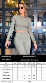 Conjunto Maria Julia caqui - Imagem 3