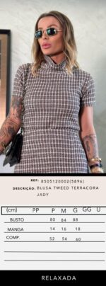 Blusa Jady terracota - Imagem 3