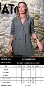 Blazer Adri verde militar - Imagem 4