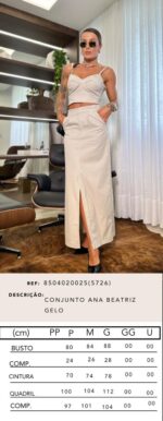 Conjunto Ana Beatriz gelo - Imagem 3