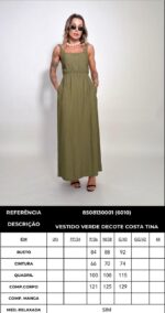 Vestido Tina verde - Imagem 4