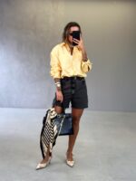 Camisa Andressa amarelo gema