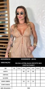 Conjunto Camile + lenço - TAMANHO G - Imagem 3