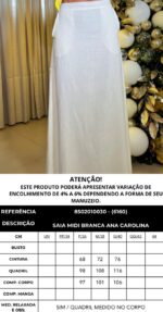 Saia Ana Carolina branco - Imagem 3