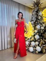 Conjunto Maia vermelho - TAMANHO P