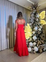 Vestido Veridiana vermelho - Imagem 2