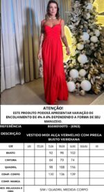 Vestido Veridiana vermelho - Imagem 3