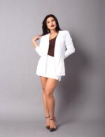 Shorts saia Cleo branco - Imagem 3