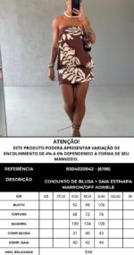 Conjunto Adriele marrom - Imagem 3