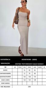Vestido Hannah caqui - Imagem 3