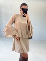 Vestido Iara caqui - Imagem 2