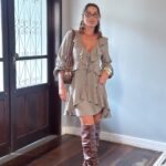 Vestido Duda verde folha seca