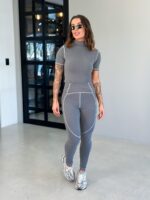 Blusa Mirella chumbo