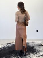 Blusa Thais marrom claro - Imagem 2