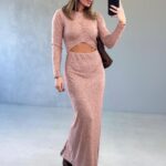 Vestido Naiara mascavo