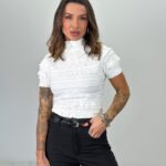 Blusa frufru off white