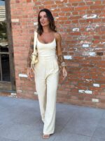 Blusa alça Lara creme