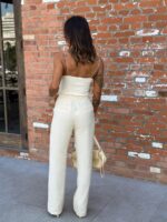 Blusa alça Lara creme - Imagem 2