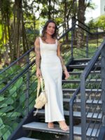 Vestido Morgana creme