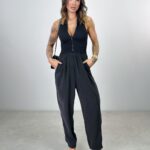 Macacão Roberta preto