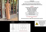 Vestido Cenira doce de leite - Imagem 3
