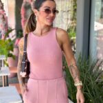 Blusa Letty rosa envelhecido