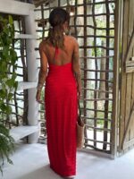 Vestido Veneza vermelho - Imagem 2