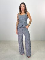 Conjunto Thalita chumbo - TAMANHO P