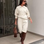 Jaqueta Cintya natural