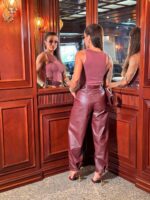 Blusa Geane vintage wine - Imagem 2