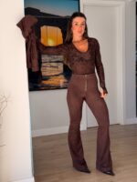 Calça Abigail marrom