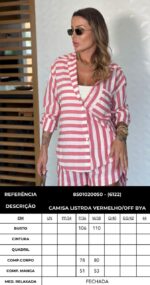 Camisa Bya vermelho - Imagem 3