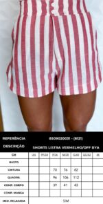 Shorts Bya vermelho - Imagem 3