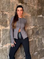 Blusa Sharon grafite