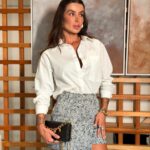 Shorts saia Alicia Indigo